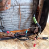 Occasion : Siège avant gauche en cuir noir réglable électriquement (sans socle) pour Jeep Grand Cherokee ZJ, ZG