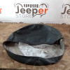 Occasion : Housse de roue de secours en cuir gris d'origine pour Jeep Cherokee XJ