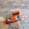 Occasion : Partie de charnière de porte gauche orange pour Jeep CJ7, CJ8, YJ
