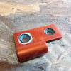 Occasion : Partie de charnière de porte gauche orange pour Jeep CJ7, CJ8, YJ