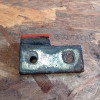 Occasion : Partie de charnière de porte gauche orange pour Jeep CJ7, CJ8, YJ