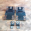 Occasion : Lot de 2 charnières de hayon de hardtop noires / bleues foncées pour Jeep CJ7, CJ8