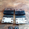 Occasion : Lot de 2 charnières de hayon de hardtop noires / bleues foncées pour Jeep CJ7, CJ8
