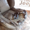 Occasion : Siège avant gauche crème en cuir pour Jeep Grand Cherokee ZJ, ZG