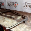 Occasion : Garniture plastique beige de vitre arrière gauche pour Jeep Grand Cherokee ZJ, ZG