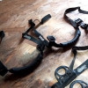 Occasion : Lot de 3 poignées + 2 anneaux pour arceaux pour Jeep JL, JK, TJ, YJ, CJ8, CJ7, CJ6