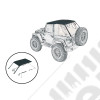 Partie 1/2 TOP - Bâche JL Top U2 SUNTOP, couleur Black Diamond, pour Wrangler JL 2 portes