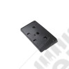 Support de plaque d'immatriculation avant (format USA) Jeep Grand Cherokee WL - 0873.70 / 68469475AA / 68469475