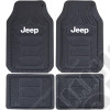 Kit de 4 tapis de sol en caoutchouc avant et arrière Jeep universel
