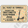 Tombola Jeeper Store 2025, cadeaux Trottinette électrique Jeep 2xe Adventurer