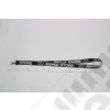 Tour de cou Jeeper Store (noir et blanc) avec porte clef