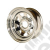 Jante Triangular Acier Chromé 10x15 / 5x139.7 - Jeep MB et Jeep CJ, Cherokee SJ