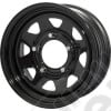 Jante Triangular Noir 7x15 / 5x114.3 / ET: +13 - 301BK - Jante 15 pouces