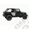 Bâche TRUCKTOP - Kit SUNTOP - Couleur : Black Diamond - Wrangler JK 2 et 4 portes - JKTUKBK / JKTKBK4 / ST-JKTKBK4