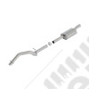 Tube de sortie catalyseur inox BORLA pour moteur 2.0L essence Jeep Wrangler JL Unlimited (4 portes) - 140787