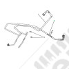 Tuyau de filtre à gazoil 2.8L CRD Jeep Wrangler JK - Pièce n° 2 sur photo - 52126225AB / 52126225AA