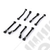 Kit de 8 tirants de pont renforcés et réglables Teraflex pour réhausse 2" à 5" - Jeep Wrangler JK - 1415610