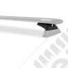 Galerie de toit Rhino-Rack "BackBone" (3 barres avec renforts) pour Jeep Wrangler JK Unlimited (4 portes) 