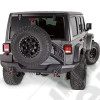 Support de roue de secours pour pare chocs arrière WARN Elite - Jeep Wrangler JL - W102255