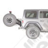 Support de roue de secours pour pare chocs arrière WARN Elite - Jeep Wrangler JL - W102255