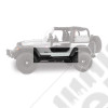 it de protections de bas de caisse en aluminium strié - Jeep Wrangler TJ - WAR909U
