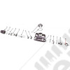 WOA1271 Contacteur de stop sur maitre cylindre de frein (Assemblage sur la vis creuse) Jeep Willys MB, GPW, M38, M38-A1, M201, CJ2A, CJ3A. /// Convient pour électricité 6V.12V.24V