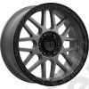 Jante aluminium KMC XD135 Grenage Gris Mat 9x17 / 5x127 / ET: 18 / CB: 71.5 - XD13579050418 - Jante Alu 17 pouces
