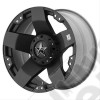 Jante aluminium noir mat RockStar XD822 Monster 2 9x18 / 5x127 / ET: 0 - Jante alu 4x4 18 pouces