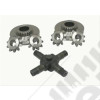 Kit de différentiel 2 planétaires et 4 satellittes pour pont arrière Américaine MARQUE: YUKON Gear & Axle 55P GM P/L IPK 17 splines (no clutches incl !) réf: YPKGM55P-P/L-17 16045 GM '55-'64 Passenger car Drop out style rear end with no removable pi