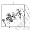 Pompe à huile complète pour boite automatique 5 vitesses (545RFE) 2.8L CRD (177ch. Moteur VM) - Jeep Wrangler JK