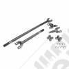 Kit 2 arbres de roues avant renforcés 27 cannelures (acier: 4340) SANS ABS, Jeep Wrangler YJ, TJ, Cherokee XJ, Grand Cherokee ZJ, ZG - ZAW24110