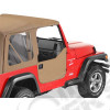 New Old Stock: Kit demi portes en toile, couleur Khaki Diamond Jeep Wrangler TJ