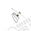 Antenne radio acier inox - Jeep CJ, Wrangler YJ - J8993415 / 8127842K / SH7492