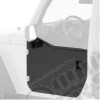Kit de 2 panneaux extérieur pour demi porte tubulaire Bestop modèle : "HighRock" pour Jeep CJ, Wrangler YJ, Wrangler TJ