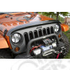 Déflecteur d'air de capot moteur (couleur fumé) pour Jeep Wrangler JK