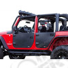 Kit demi portes rigides avant Jeep Wrangler JK (2 ou 4 portes)