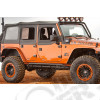 Kit demi portes rigides arrière Jeep Wrangler JK Unlimited (pour JK de 2007 à maintenant) 