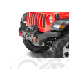 Pare chocs avant acier HD Series Rugged Ridge avec porte treuil pour Jeep Wrangler JK