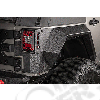 Kit 4 ailes et élargisseurs renforcées en acier avec passage d'aile intérieur XHD - Jeep Wrangler JK (2 portes) - 11615.05 / 11615-05