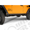 Kit de 2 protections de bas de caisse en polycarbonate noir Jeep Wrangler JK Unlimited (4 portes) 