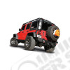 Silencieux d'échappement inox BORLA avec double sortie noir pour moteur 2.8L CRD et 3.6L V6 essence - Jeep Wrangler JK
