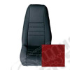 Kit de housses de sièges avant couleur: Rouge pour Jeep Wrangler YJ