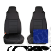 Kit Housses de sièges avant - Couleur : Bleu Jeep Wrangler TJ