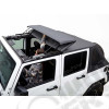 13860.35 Bâche complète "Voyager" - Couleur : Black Diamond - Jeep Wrangler JK (2 portes)