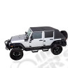 Bâche complète TrailView Fastback Rampage pour Jeep Wrangler JK Unlimited (4 portes)