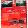 Kit enjoliveurs de portes en aluminium (couleur : Rouge) - Jeep Wrangler JK Unlimited (4 portes) - HBX065_R