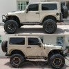Kit de protections noir pour Jeep Wrangler JK (la paire) (JK 2 portes)