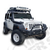 Pare chocs avant acier avec porte treuil type: 4 LED Jeep Wrangler JK