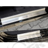 Kit de 4 protections de seuils de portes en acier inox pour Jeep Wrangler JK Unlimited