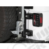Support de roue de secours renforcé pour pneu jusqu'à 37" pour Jeep Wrangler JK